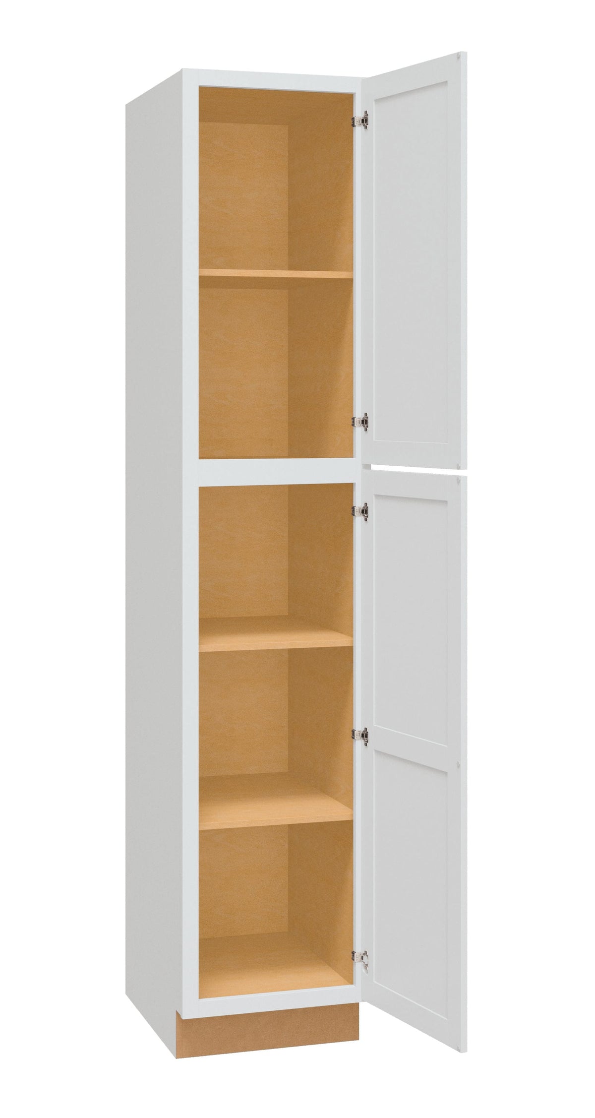 Diamond NOW Arcadia 18-in W x 90-in H x 23.75-in D TrueColor White Pantry Stock Cabinet