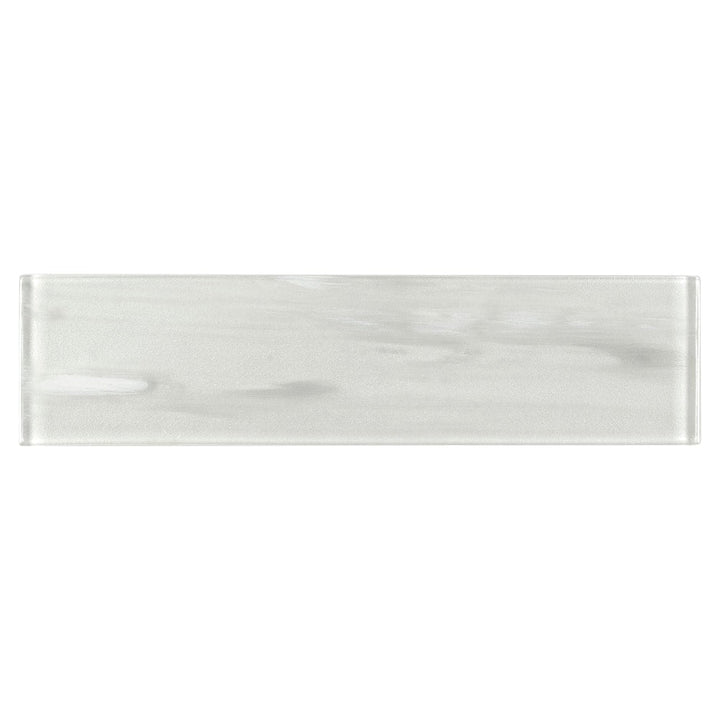 Elida Ceramica White 3-in x 12-in Glossy Glass Subway Wall Tile
