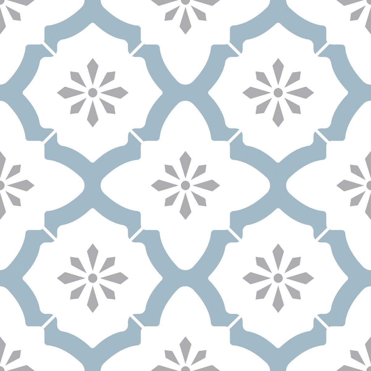 FloorPops 20-Piece 12-in x 12-in Multicolor Peel and Stick Vinyl Tile