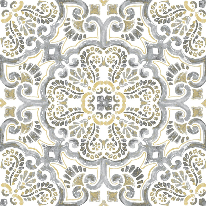 FloorPops Multicolor 12-in x 12-in Water Resistant Peel and Stick Vinyl Tile Flooring, 20-sq ft Carton