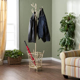 Boston Loft Furnishings Cottage Life French Vanilla 4-Hook Coat Stand