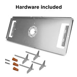 Commercial Electric 1 ft. x 4 ft. 4000 Lumens Dimmable Matte Black Integrated LED Flat Panel Ceiling Flush Mount Fixture, Selectable 5CCT