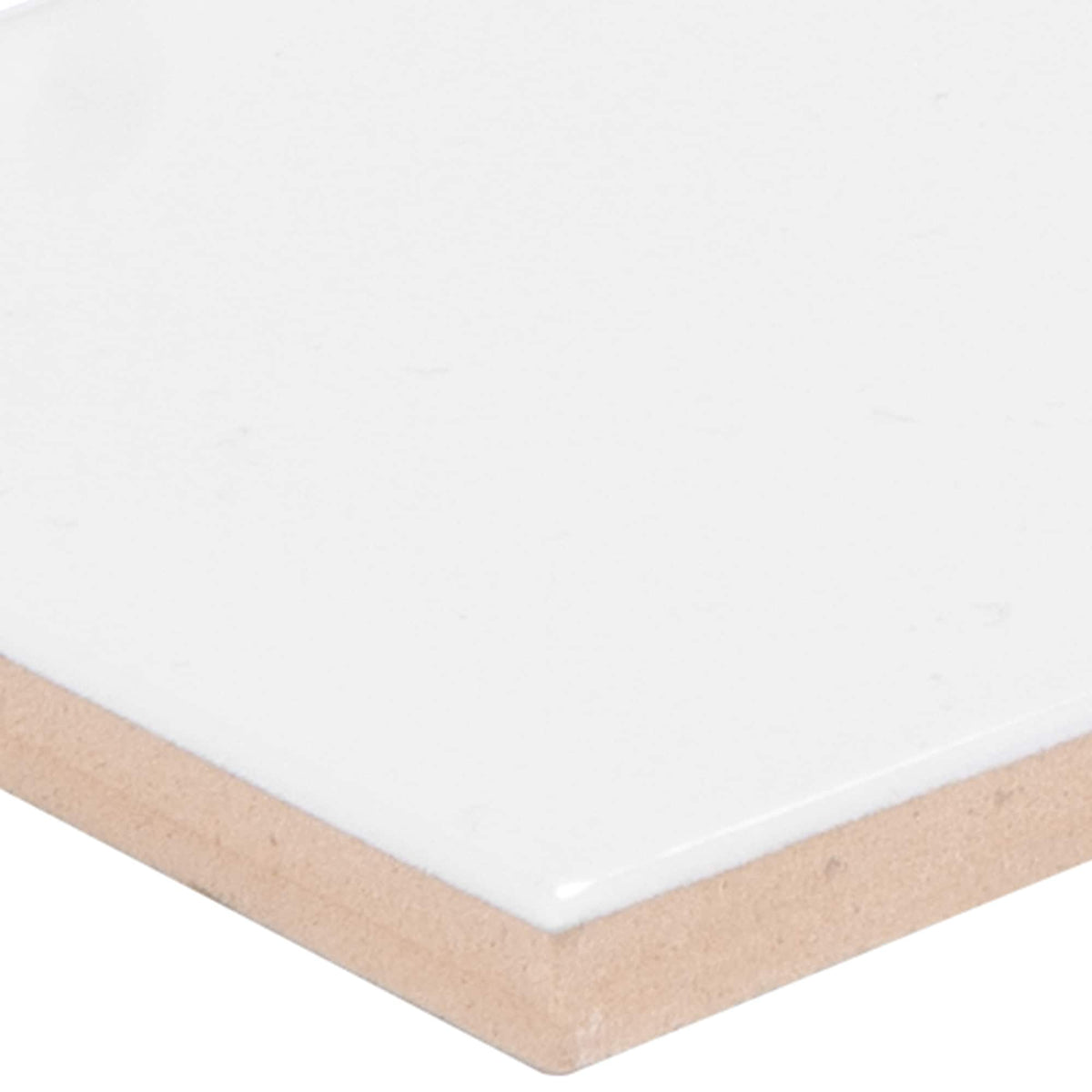 Satori Hudson Brilliant White 3-in x 6-in Glossy Ceramic Subway Wall Tile (0.12-sq. ft/ Piece)