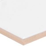Satori Hudson Brilliant White 3-in x 6-in Glossy Ceramic Subway Wall Tile (0.12-sq. ft/ Piece)