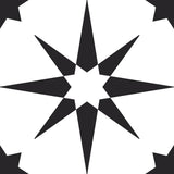 FloorPops Black 12-in x 12-in Water Resistant Peel and Stick Vinyl Tile Flooring (20-sq ft)