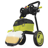 Sun Joe 3000 PSI MAX 1.30 GPM 14.5 Amp High Performance Electric Pressure Washer with Hose Reel