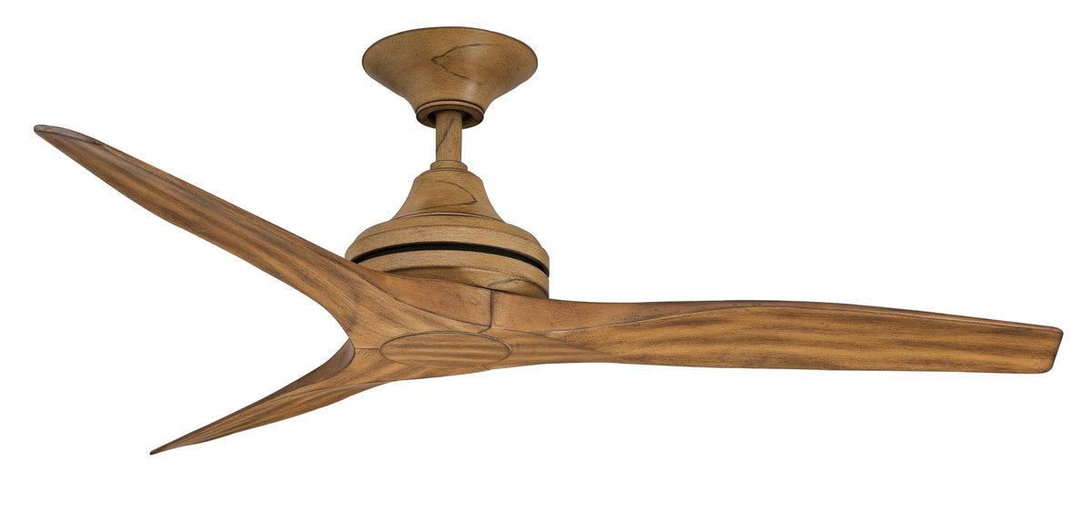 Fanimation Spitfire 48-in Driftwood Indoor/Outdoor Smart Ceiling Fan with Remote (3-Blade)