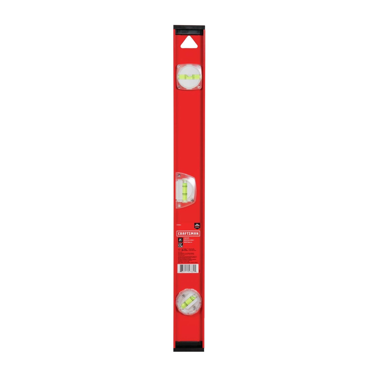 Craftsman 24 in. Aluminum I-Beam Level with 3 Vials