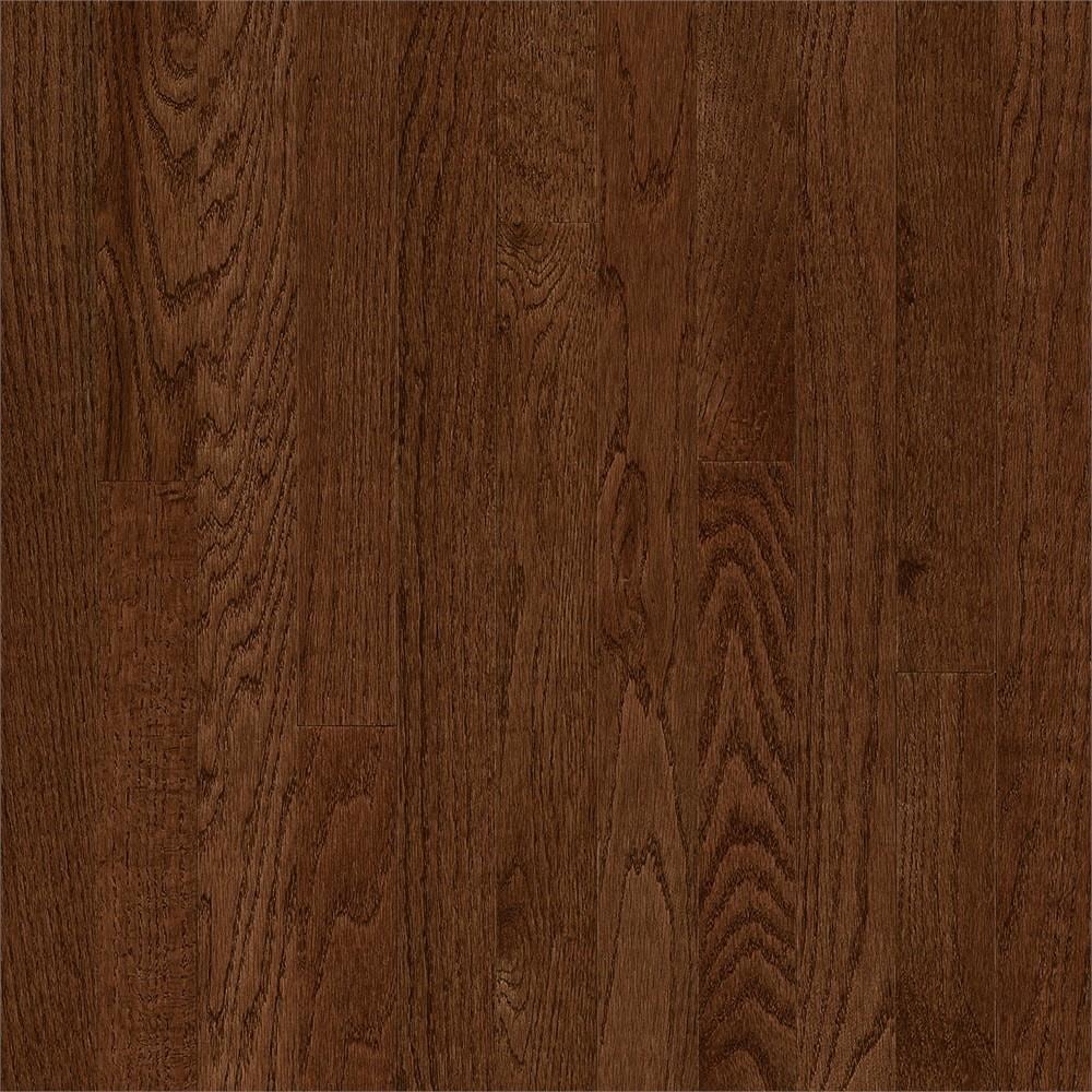 Bruce Frisco Saddle Oak 3-1/4-in W x 3/4-in T Varying Length Smooth/Traditional Solid Hardwood Flooring (22-sq ft / Carton)