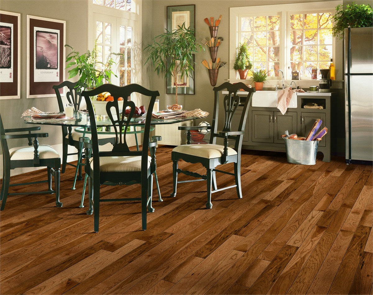 Bruce (Sample) America's Best Choice Oxford Brown Hickory Solid Smooth/Traditional Hardwood Flooring