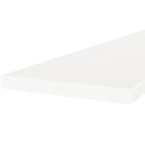 Satori White Cotton 6-in x 84-in Polished Porcelain Wall Tile