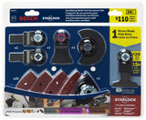 Bosch Starlock 26-Piece Oscillating Multi-Tool Accessory Set (OSL026)