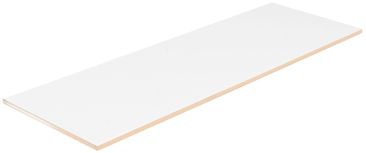 Satori Hudson Brilliant White 8-in x 24-in Glossy Ceramic Subway Wall Tile (1.29-sq. ft/ Piece)