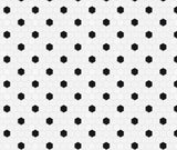 Satori Hudson Brilliant White and Black 10-in x 12-in Matte Porcelain Hexagon Mosaic Wall Tile (0.82-sq. ft/ Piece)