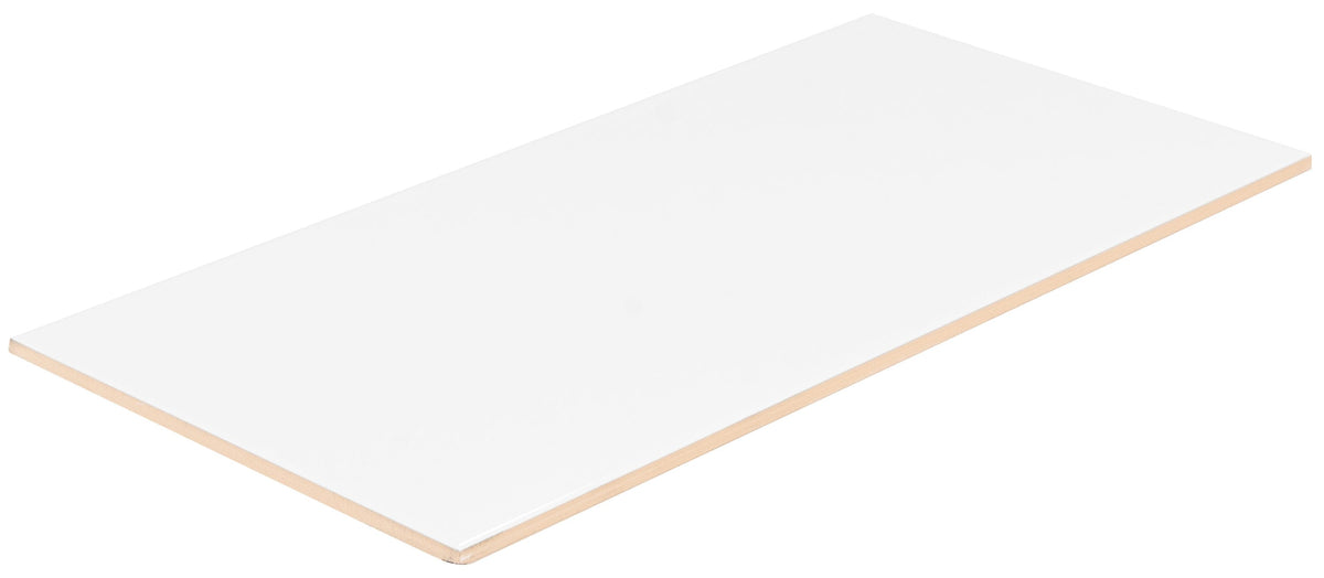 Satori Hudson Brilliant White 8-in x 16-in Glossy Ceramic Subway Wall Tile (0.86-sq. ft/ Piece)