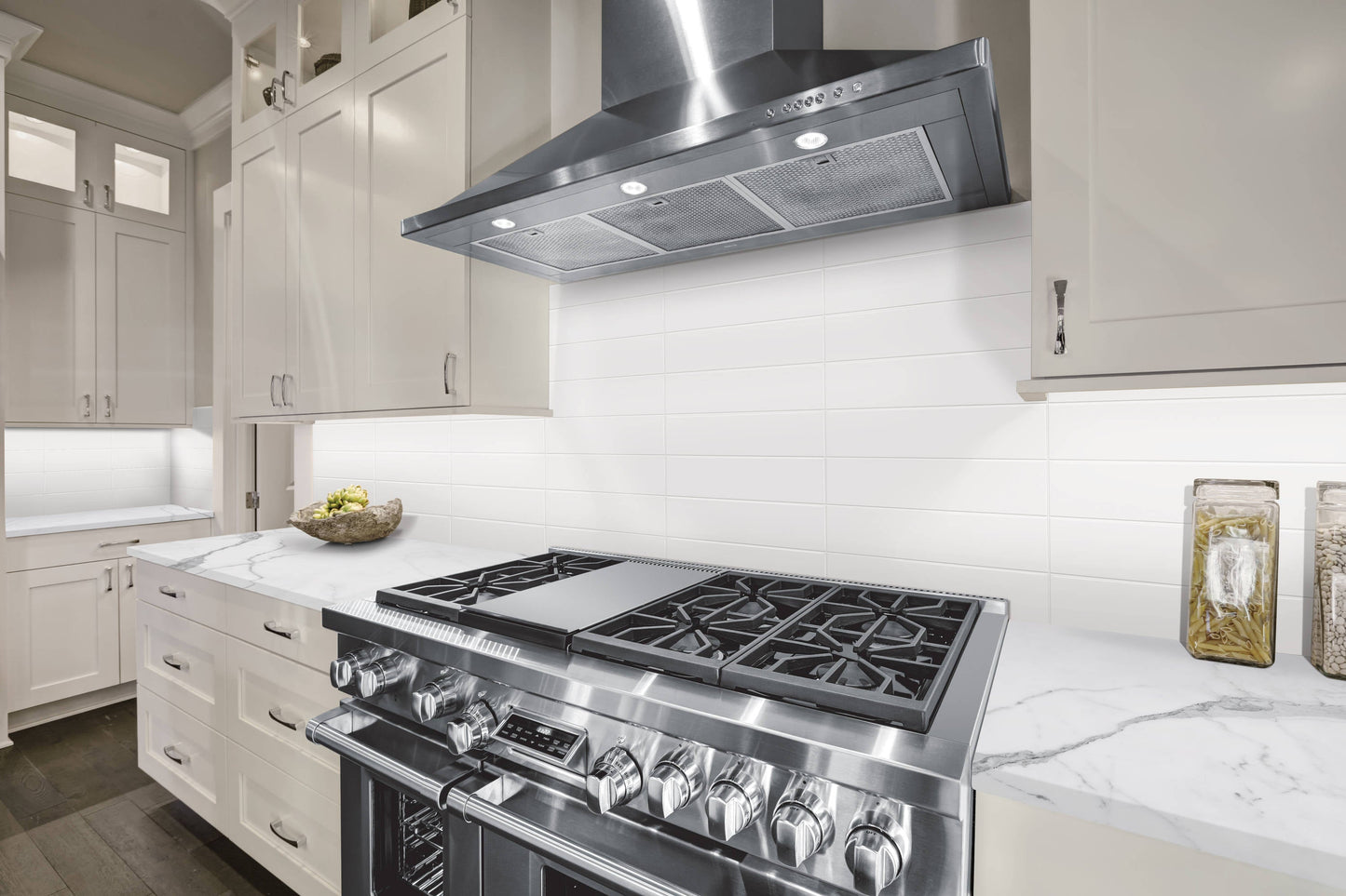 Satori Hudson Brilliant White 4-in x 16-in Glossy Ceramic Subway Wall Tile (0.43-sq. ft/ Piece)