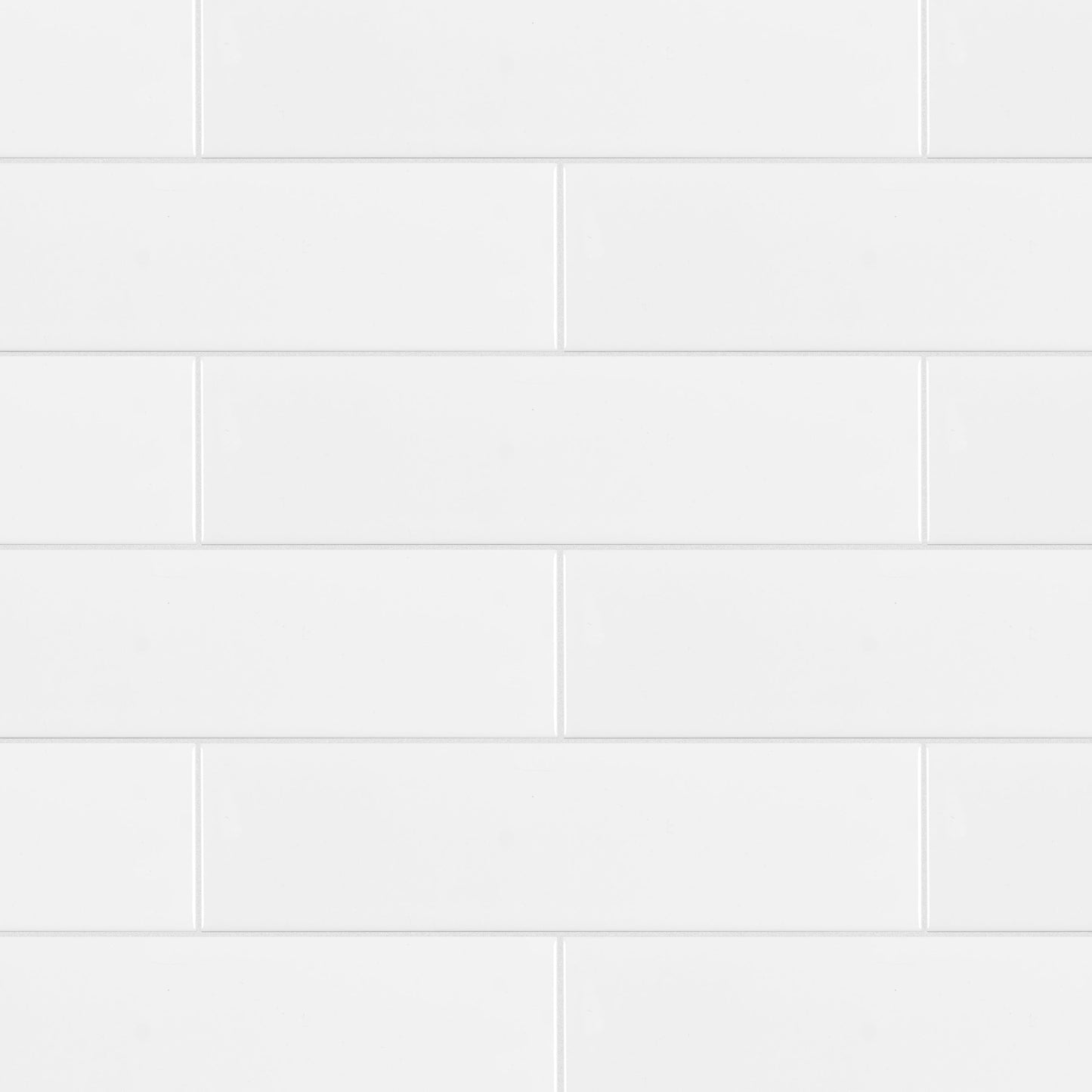 Satori Hudson Brilliant White 4-in x 16-in Glossy Ceramic Subway Wall Tile (0.43-sq. ft/ Piece)