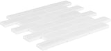 Satori Bianco Dolomite 12-in x 12-in Polished Natural Stone Marble Look Mosaic Wall Tile (0.97-sq. ft/ Piece)