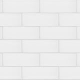 Satori Hudson Brilliant White 4-in x 8-in Glossy Ceramic Subway Wall Tile (0.21-sq. ft/ Piece)