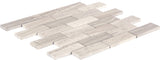 Satori Mystery 12-in x 12-in Polished Natural Stone Marble Look Mosaic Floor and Wall Tile (0.97-sq. ft/ Piece)