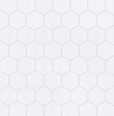 Satori Bianco Dolomite 12-in x 12-in Polished Natural Stone Marble Look Hexagon Mosaic Wall Tile (0.96-sq. ft/ Piece)