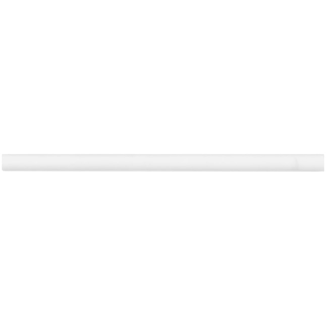 Satori Bianco Dolomite Polished 5/8-in x 12-in Natural Stone Marble Look Pencil Wall Tile (0.04-sq ft per Piece)