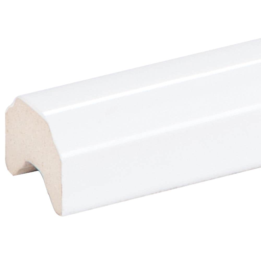 Satori Hudson Brilliant White Contempo Glossy 1-in x 12-in Ceramic Pencil Wall Tile (0.06-sq ft per piece)