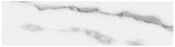 Satori Regent Statuario Glossy Bullnose 2-in x 8-in Glossy Ceramic Marble Look Wall Tile (0.1-sq ft per Piece)