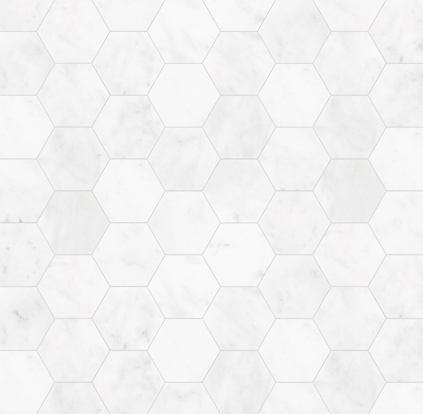 Satori Venatino 12-in x 12-in Polished Natural Stone Marble Look Hexagon Mosaic Wall Tile (0.95-sq. ft/ Piece)