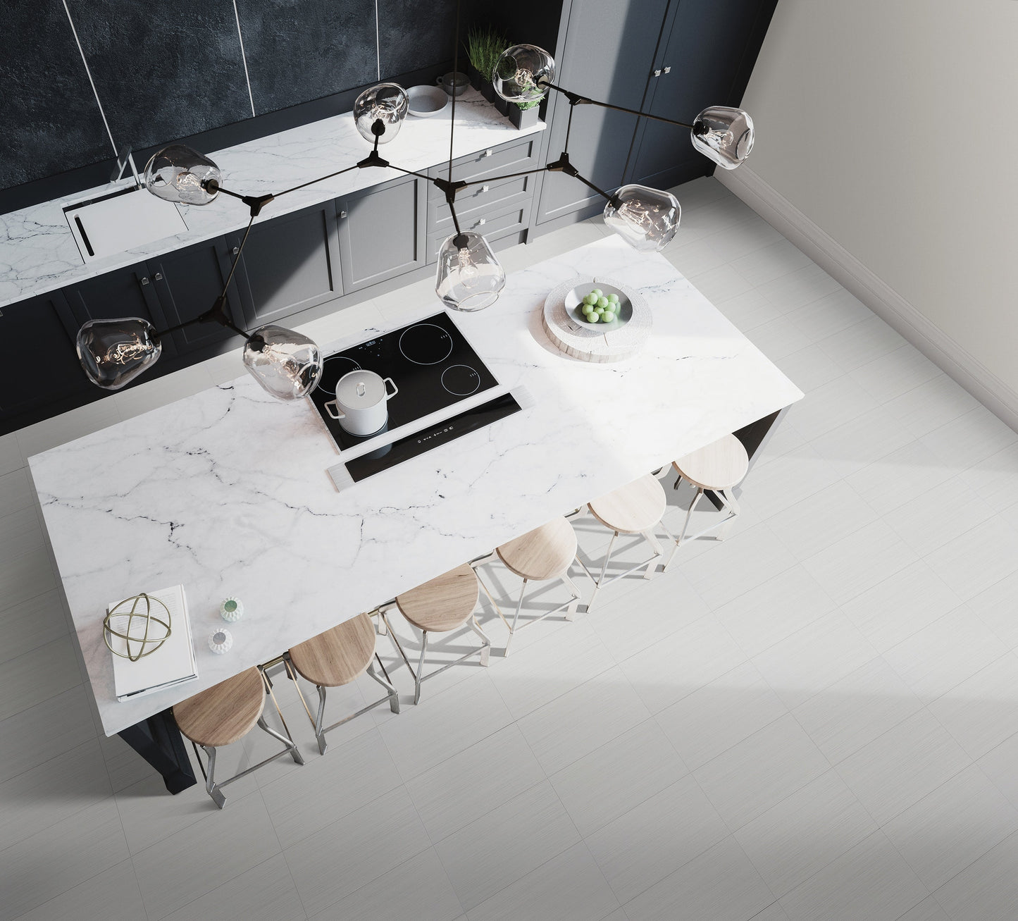 Satori Ikon Glacier 12-in x 24-in Matte Porcelain Subway Floor and Wall Tile (1.94-sq. ft/ Piece)