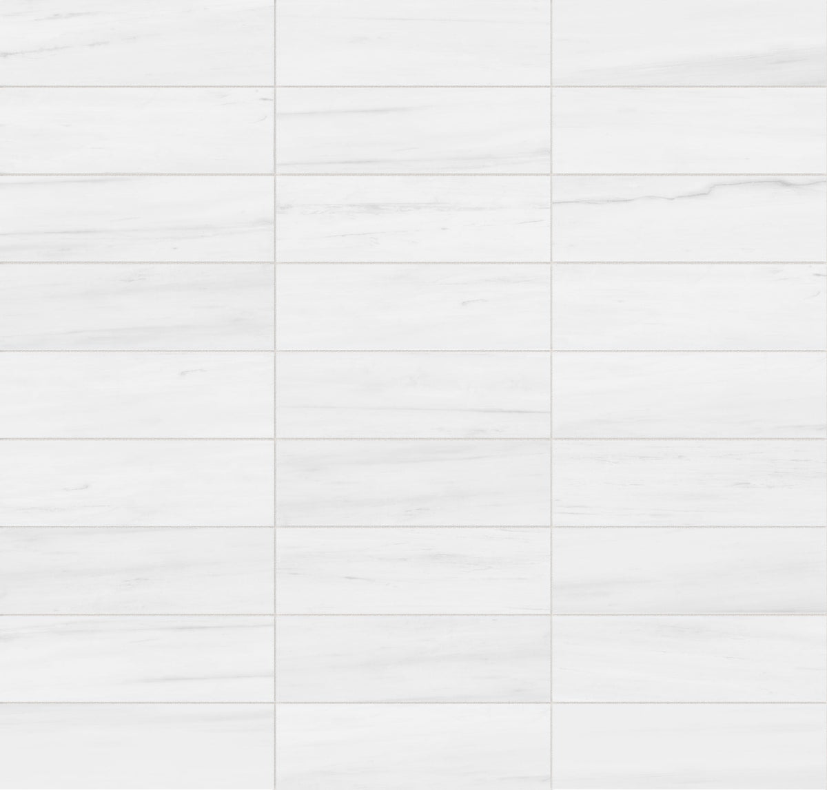 Satori Bianco Dolomite 4-in x 12-in Polished Natural stone Marble Marble look Wall Tile product image