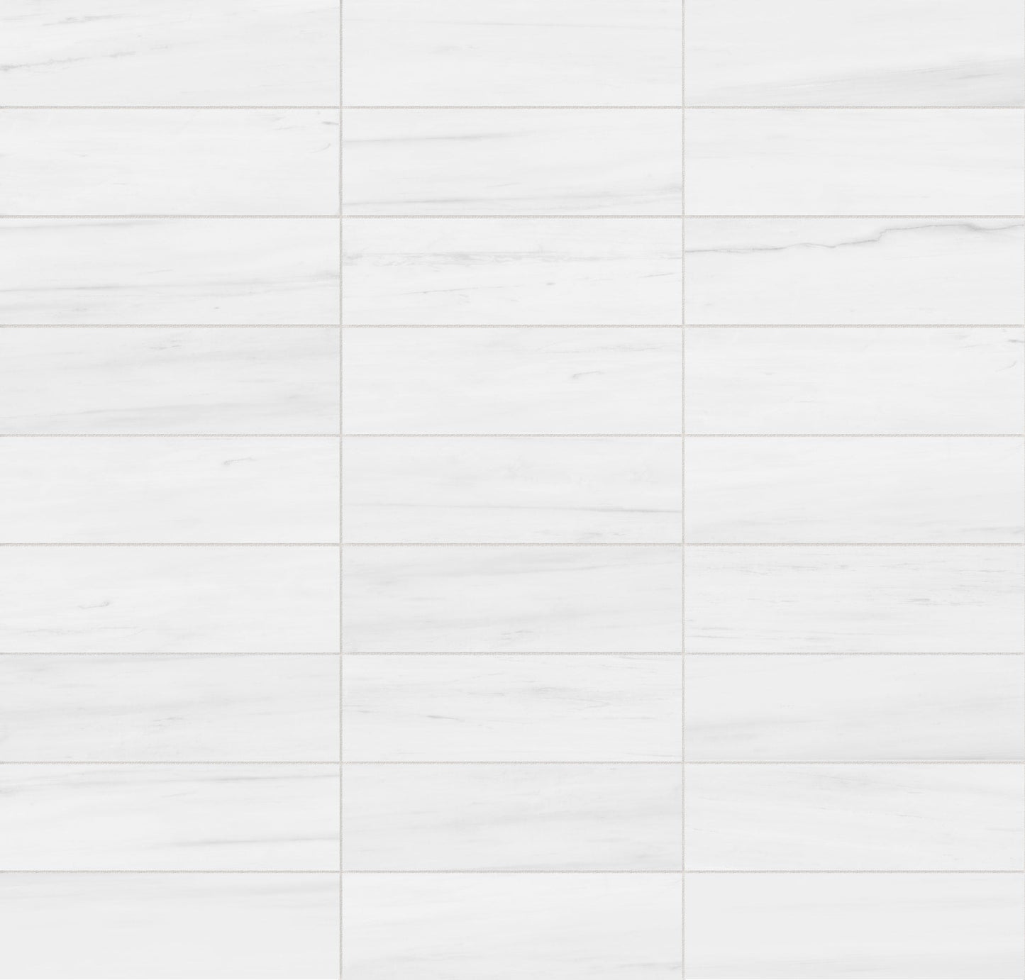 Satori Bianco Dolomite 4-in x 12-in Polished Natural stone Marble Marble look Wall Tile product image