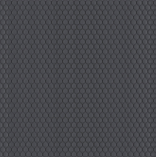 Satori Hudson Carbon Matte 12-in x 12-in Unglazed Porcelain Mosaic Floor and Wall Tile (0.9-sq. ft/ Piece)