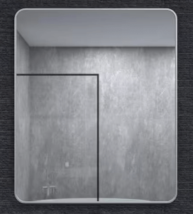30 in. W x 36 in. H Rectangular Framed Wall Bathroom Vanity Mirror in Brushed Nickel