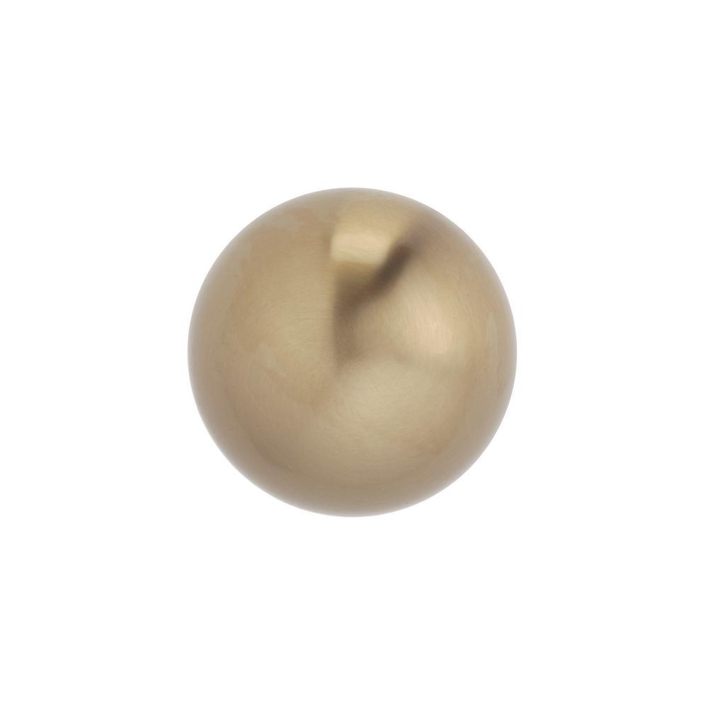 Classic 1-9/16 in. (25 mm) Champagne Bronze Cabinet Knob - Super Arbor