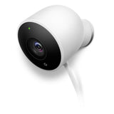Nest Hub Max in Chalk and Nest Cam Outdoor Security Camera - Super Arbor