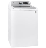 GE 4.6-cu ft High Efficiency Top-Load Washer (White) ENERGY STAR, GTW725BSNWS