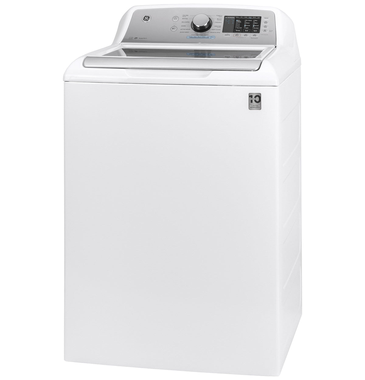 GE 4.6-cu ft High Efficiency Top-Load Washer (White) ENERGY STAR, GTW725BSNWS