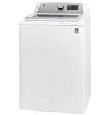 GE 4.6-cu ft High Efficiency Top-Load Washer (White) ENERGY STAR, GTW725BSNWS