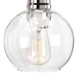 Progress Lighting Hansford 3-Light Polished Nickel Transitional Chandelier