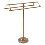 Allied Brass Brushed Bronze Freestanding Towel Rack