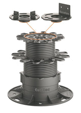 Eurotec 1-1/8-in Black Plastic Post Base Support (10-Pack)
