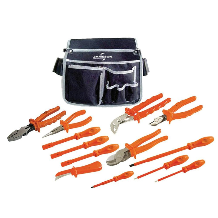 Jameson 13-Piece Household Tool Set with Soft Case