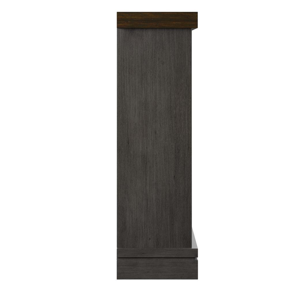 47.38 in. Wall Mantel Electric Fireplace in Weathered Gray - Super Arbor