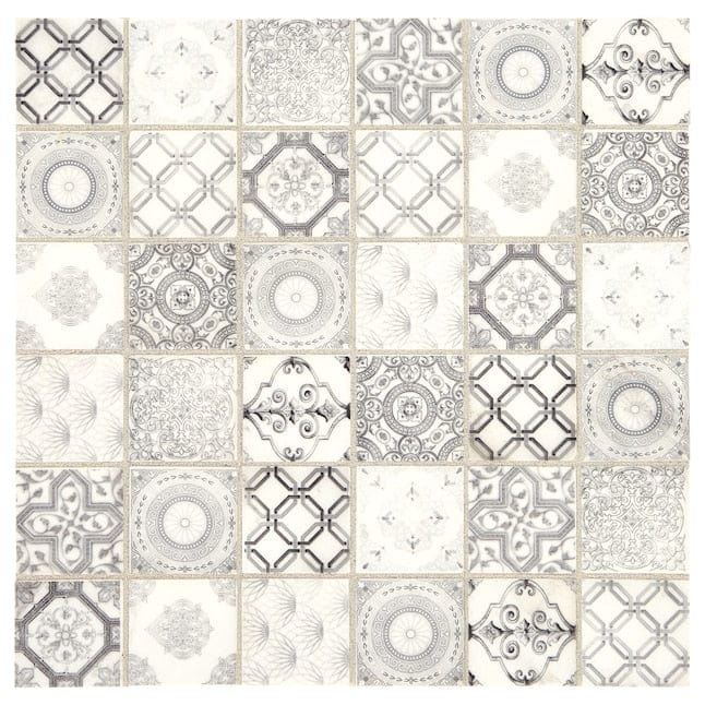 American Olean Genuine Stone Moroccan Gray 11-in x 11-in Honed Natural Stone Marble Uniform Squares Stone Look Wall Tile (0.97-sq. ft/ Piece)