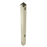 Outdoor Essentials Lakewood 8-ft H x 5-in W Tan Vinyl Line Fence Post (Unassembled)