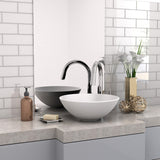 Elida Ceramica 2-in x 6-in Super White Glass 12-in x 12-in Glossy Brick Mosaic Wall Tile