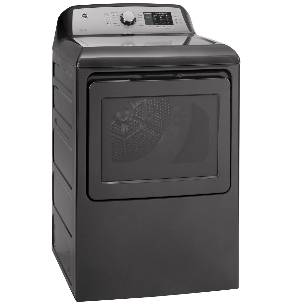 GE 7.4-cu ft Electric Dryer (Diamond Gray) ENERGY STAR