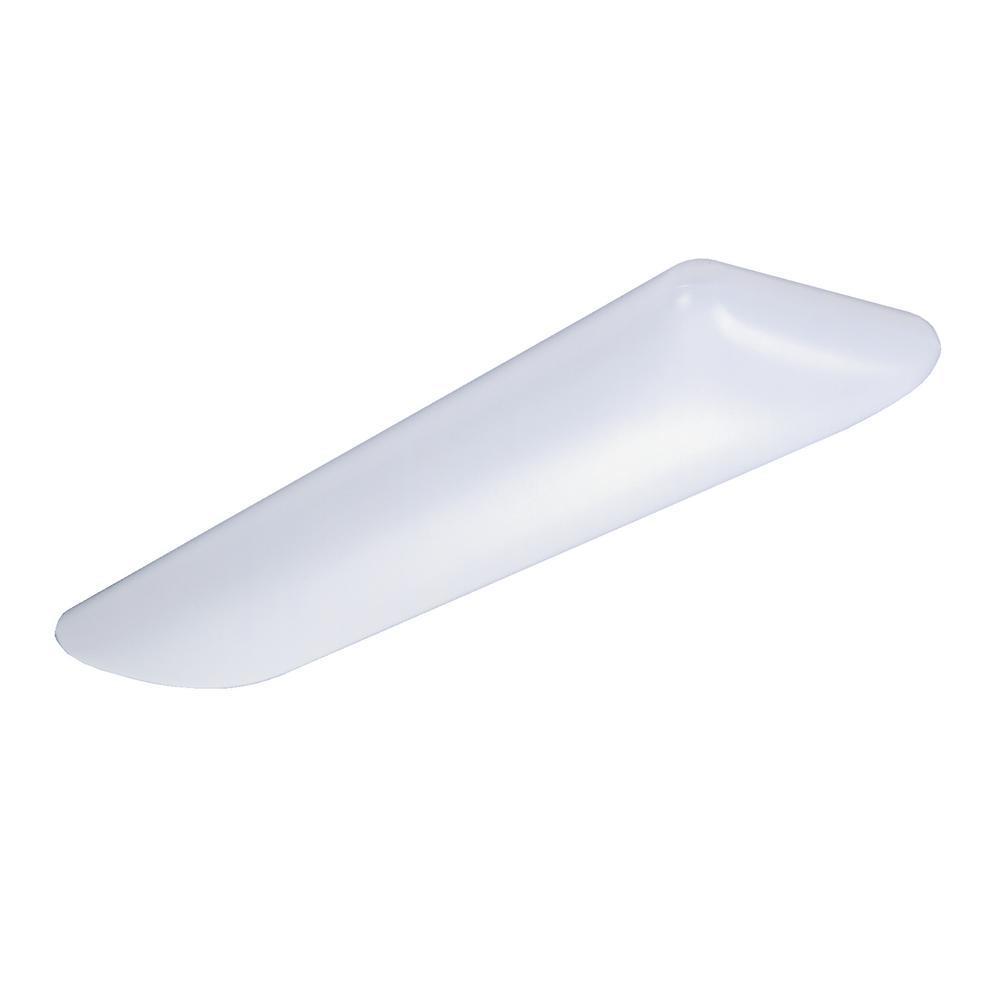 2-Lamp White Fluorescent Residential Softside Cloud Wraparound Light - Super Arbor