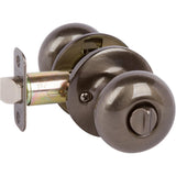 Saxon Polished Chrome Bed/Bath Door Knob - Super Arbor